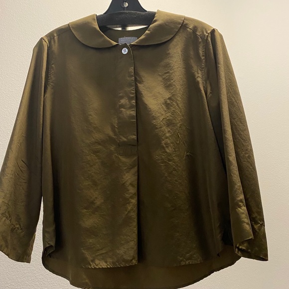 Margaret Howell runway silk blouse - Picture 2 of 4